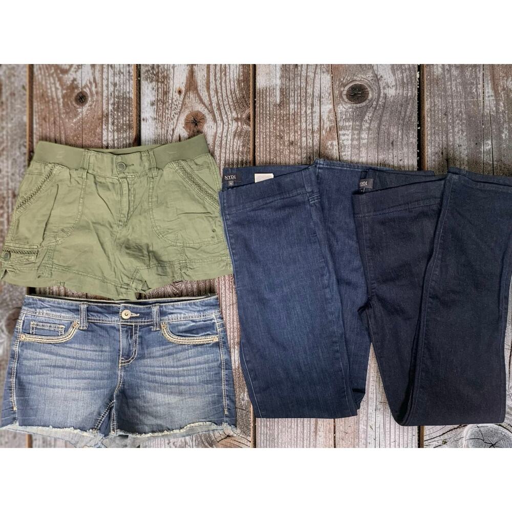 Women’s Size 6 Summer Casual Bottoms Bundle – NYDJ Jeans & Maurice’s Shorts